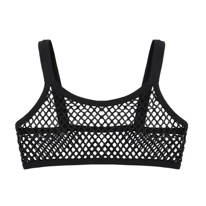 MESH ALLURE CROP TOP