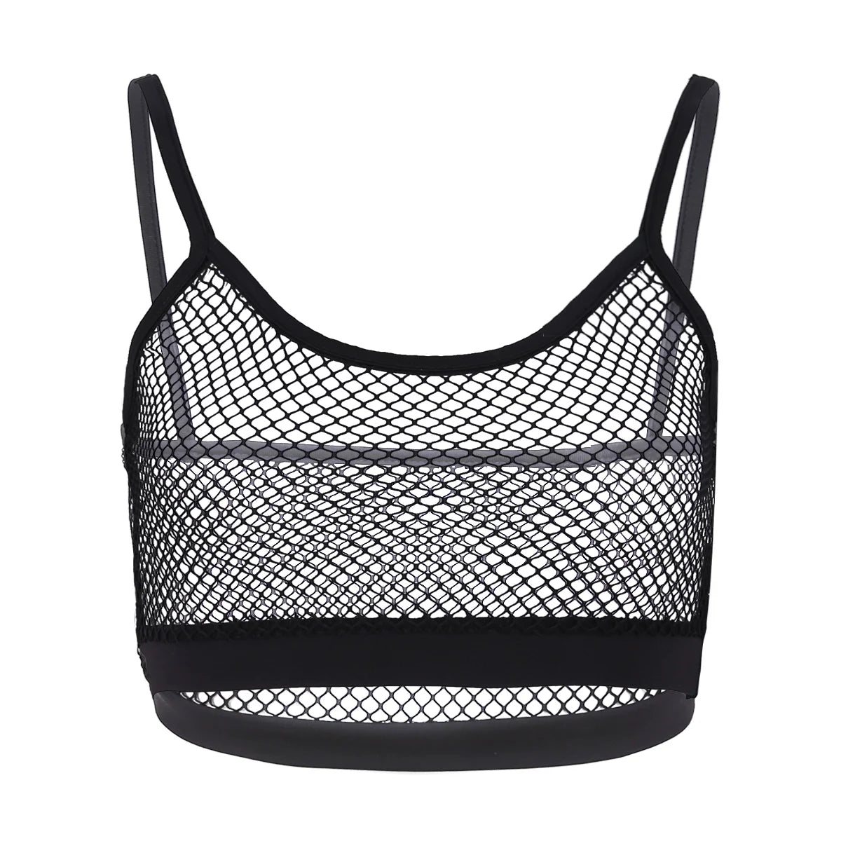 MESH ALLURE CROP TOP