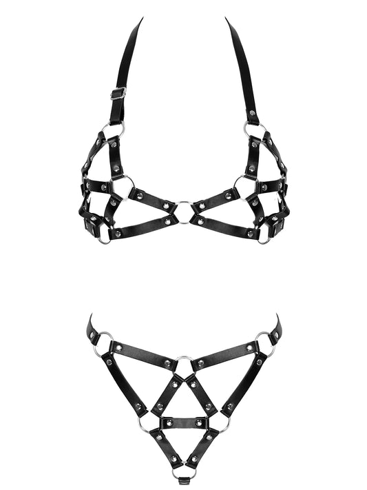 ECLIPSE BONDAGE LINGERIE SET