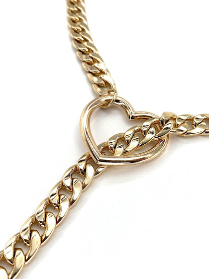 LOCKED HEARTS CHOKER