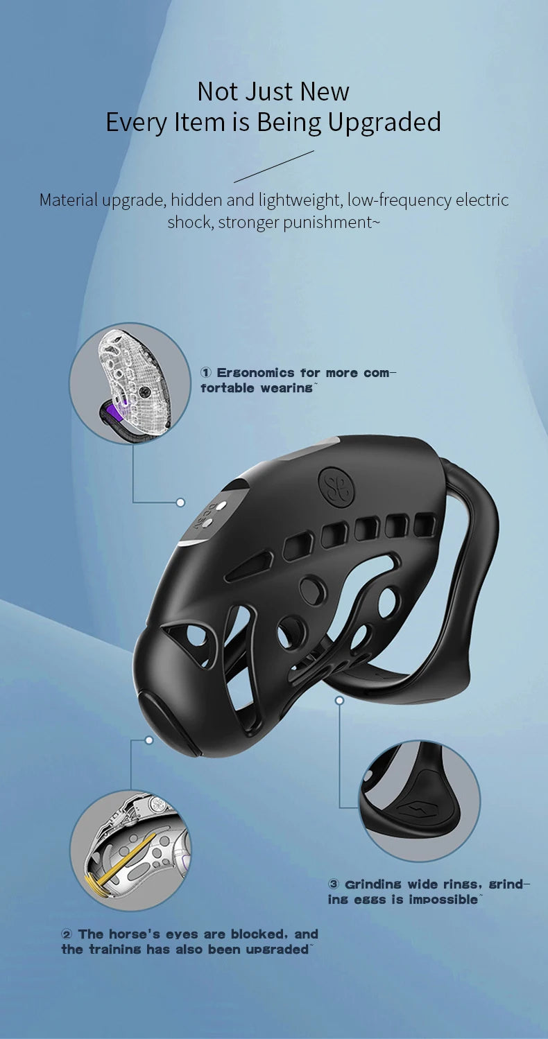 INTELLIGENT REMOTE CONTROL CHASTITY CAGE