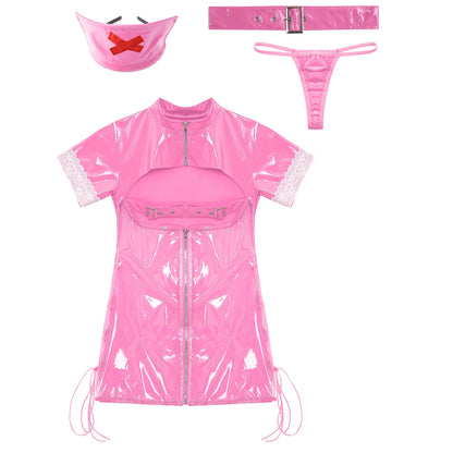 PLAYFUL NURSE LINGERIE SET