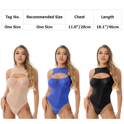 NYLON TEMPTATION BODYSUIT