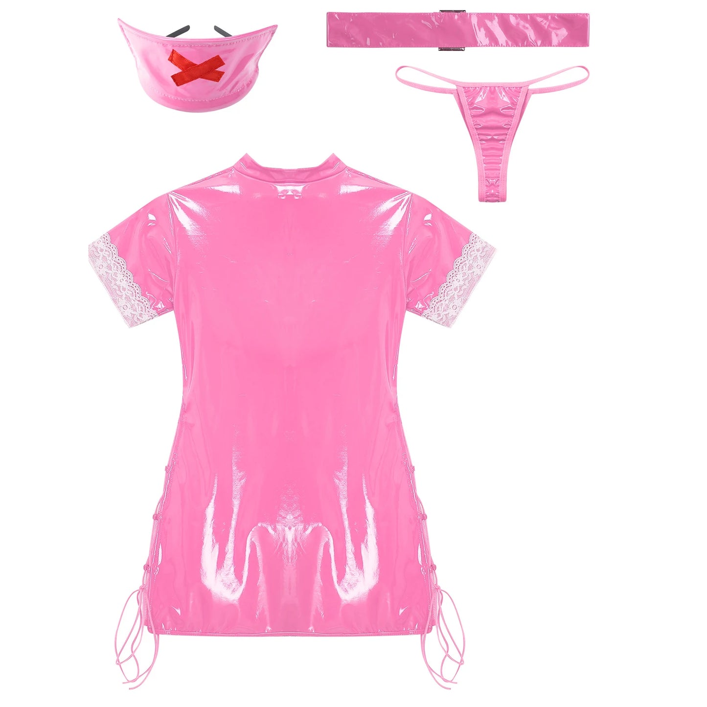 PLAYFUL NURSE LINGERIE SET